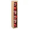 Image de Boule De Noël Plastique 100mm X6 Rouge Et Blanc - Atmosphera Créateur D'intérieur
