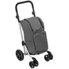 Image de Chariot pliant 4 roues gris BASIC
