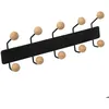 Image de Patère 10 têtes bois/metal - 5 five simply smart