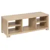 Image de Meuble tv bivoak 120x42,5cm effet bois BIVOAK