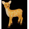 Image de Forme acrylique biche lumineuse solaire 50 LED H.48cm blanc froid - Feeric lights & christmas