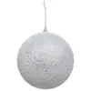 Image de Boule De Noël Maxi Argenté 150mm - Atmosphera Créateur D'intérieur