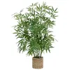 Image de Bambou artificiel pot naturel H100cm vert - Atmosphera Créateur dintérieur