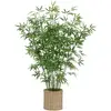 Image de Bambou Artificiel Pot Naturel H150cm Vert - Atmosphera