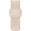 Image de Vase En Verre Ella H30cm Rose Clair - Atmosphera