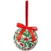 Image de Boule De Noël Vert Houx 75mm - Atmosphera Créateur D'intérieur