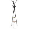 Image de Porte manteau 6 crochets metal/bois noir Aliaj - 5 five simply smart
