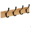 Image de Patère 4 têtes bois/metal - 5 five simply smart