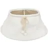 Image de Cache pied sapin de Noël Blanc 56 cm