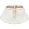 Image de Cache pied de sapin bouclette D.56cm blanc - Feeric Lights & Christmas