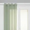 Image de Voilage Paxta 135x240cm vert céladon - Atmosphera Créateur dintérieur