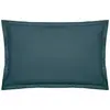 Image de Taie D'oreiller Carina Coton 50x70cm Bleu Orage - Atmosphera