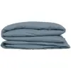 Image de Housse De Couette Carina En Coton 200x140cm Bleu Orage - Atmosphera