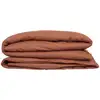 Image de Housse De Couette Carina Coton 240x220cm Rose Terracotta - Atmosphera