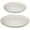 Image de Service De Table 12 Pièces "flower" 26cm Gris