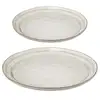 Image de Service de table 12 pièces flower 26cm gris