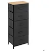 Image de Rangement haut 5 tiroirs gris foncé Tissa - 5 five simply smart