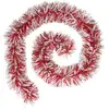 Image de Guirlande De Noël Boa 150x8x2m Rouge Et Blanc - Atmosphera