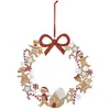 Image de Couronne Pain D'épice D.33cm Bois - Atmosphera
