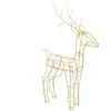 Image de Décoration Intérieure Renne 600 Led H.75cm Doré - Feeric Lights & Christmas