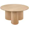 Image de Table Basse Aliona Bois Naturel D80cm - Atmosphera