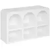 Image de Meuble 6 niches soleya 110x71,5cm blanc SOLEYA