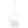 Image de Décoration De Sapin Cygne 10cm - Atmosphera Créateur D'intérieur