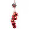 Image de Susp 6 Boules Pvc Rouge - Atmosphera Créateur D'intérieur