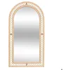 Image de Miroir arche Anahi rotin marron 87x47cm - Atmosphera Créateur dintérieur