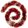 Image de Guirlande De Noël Boa Mixte 100x4x2m Rouge Et Or - Atmosphera Créateur D'intérieur