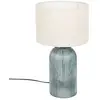 Image de Lampe À Poser Mati Verre Bleu H42cm - Atmosphera