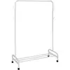 Image de Portant à vêtements 180x118cm blanc CLOTHY