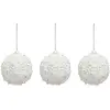 Image de Bdn Plf X3 Sequin Perl Bl 80mm - Feeric Lights & Christmas