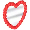 Image de Miroir Torsadé Coeur Twist Rouge H40cm - Atmosphera