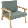 Image de Fauteuil Enfant Basile Vert Céladon - Atmosphera