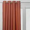Image de Rideau Isolant Neal Terracotta 140x260cm - Atmosphera
