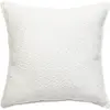 Image de Coussin Bouclette Soana Blanc Ivoire 45x45cm - Atmosphera