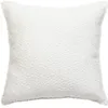 Image de Coussin bouclette Soana blanc ivoire 45x45cm - Atmosphera Créateur dintérieur