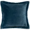 Image de Coussin Flanelle Cuddly Bleu Égéen 53x53cm - Atmosphera