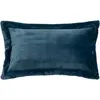 Image de Coussin Flanelle Cuddly Bleu Égéen 38x58cm - Atmosphera