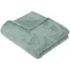 Image de Plaid Flanelle Ryo Bleu 125x150cm - Atmosphera