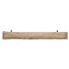 Image de Bas de porte jute Natura beige lin 12x90cm - Atmosphera Créateur dintérieur