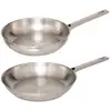 Image de Lot De 2 Poêles En Inox 24/28 Cm - 5five