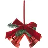 Image de Décoration De Sapin Cloches Rouge 20cm - Atmosphera Créateur D'intérieur
