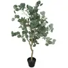 Image de Eucalyptus Artificiel Cony Pot Noir H127cm - Atmosphera