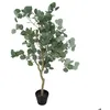 Image de Eucalyptus artificiel Cony pot noir H127cm - Atmosphera Créateur dintérieur