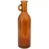 Image de Vase Verre Bouteille Yana Ambre H50cm - Atmosphera