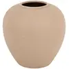 Image de Vase Boule Rily Céramique Taupe H22cm - Atmosphera