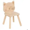 Image de Chaise enfant chat Pia hévéa - Atmosphera Créateur dintérieur