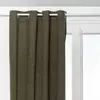 Image de Rideau Isolant/occultant Soana Vert Kaki 140x260cm - Atmosphera